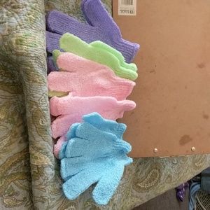 X foliating gloves